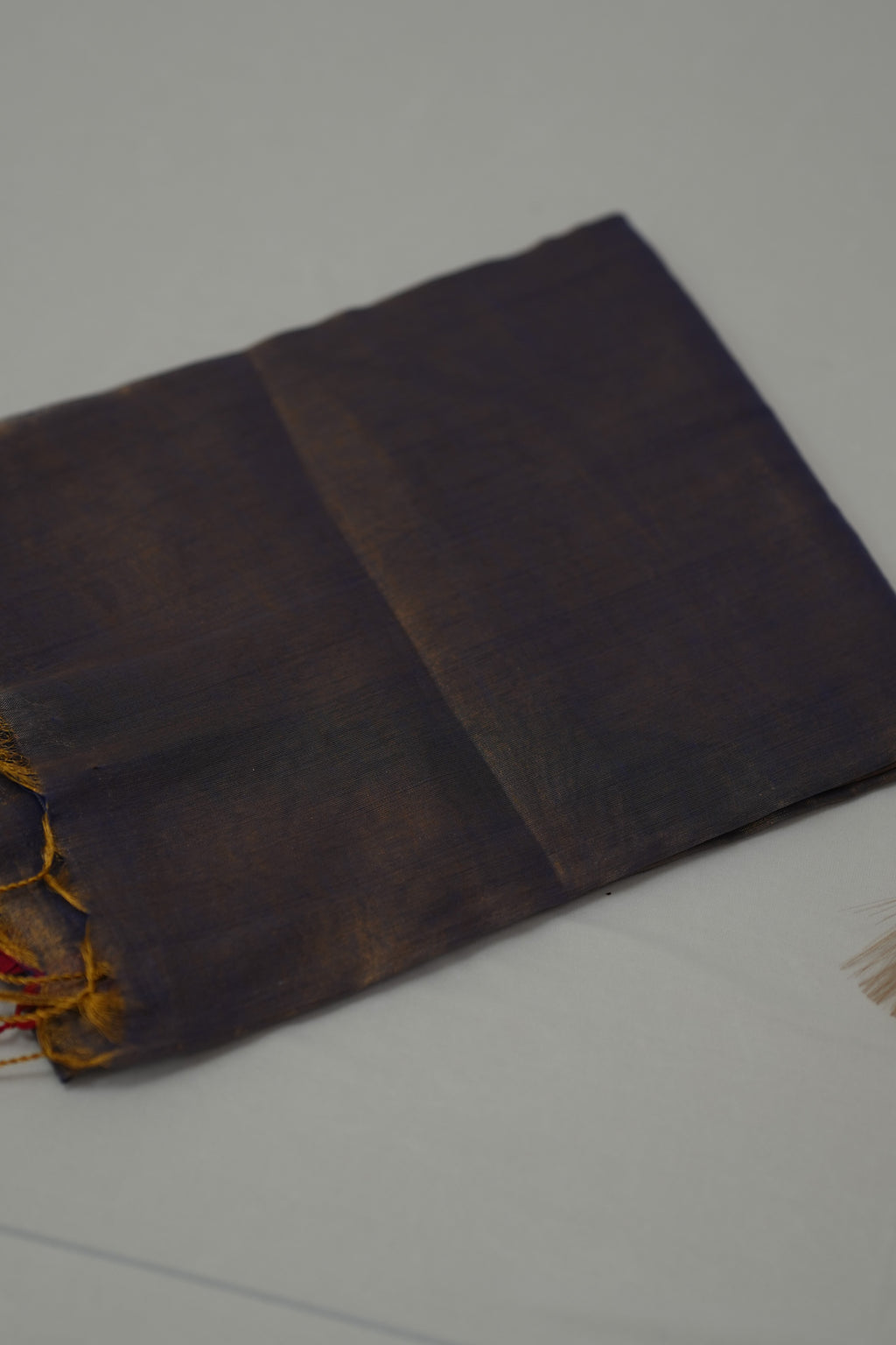 COTTON TISSUE SAREE PLAIN