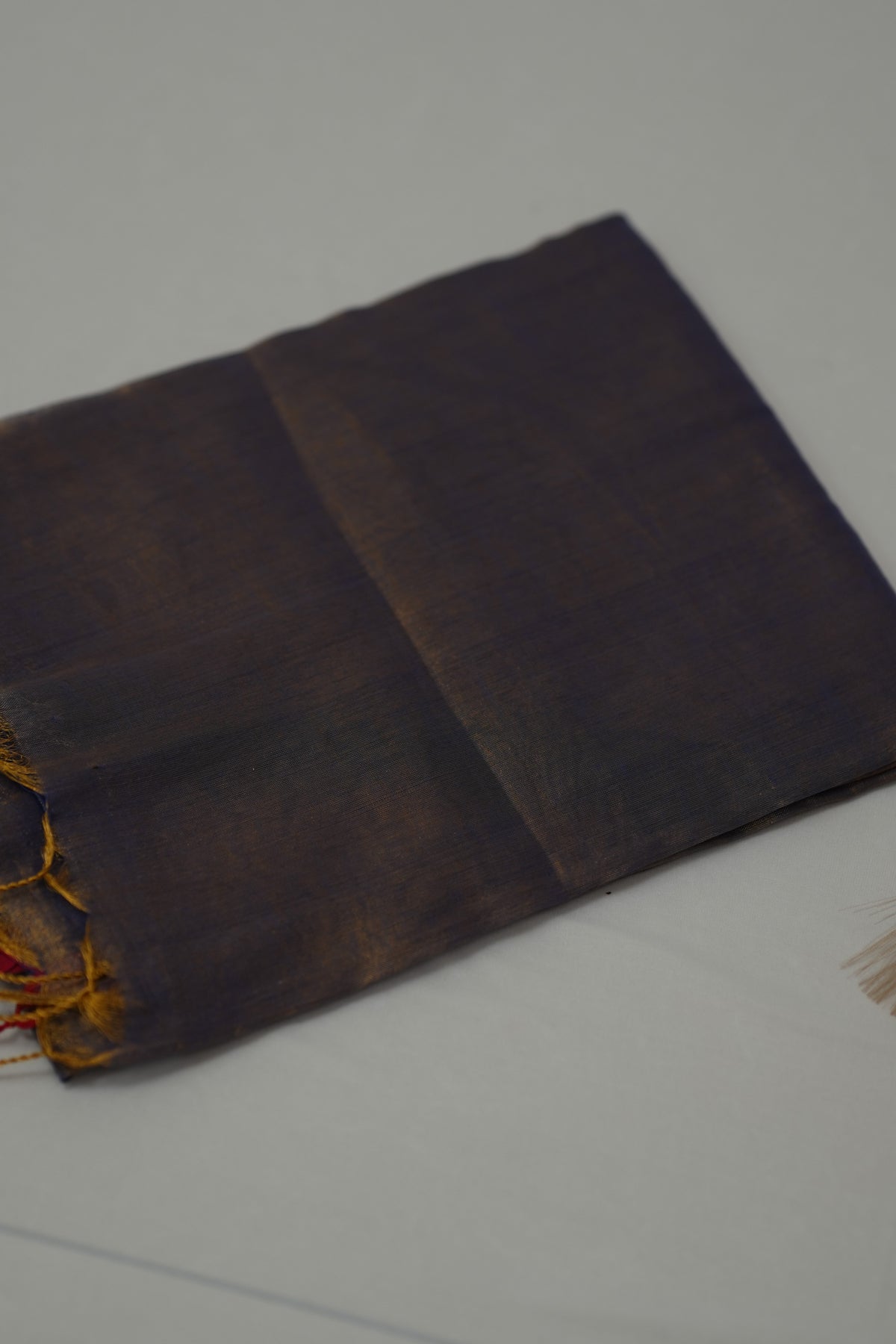 COTTON TISSUE SAREE PLAIN