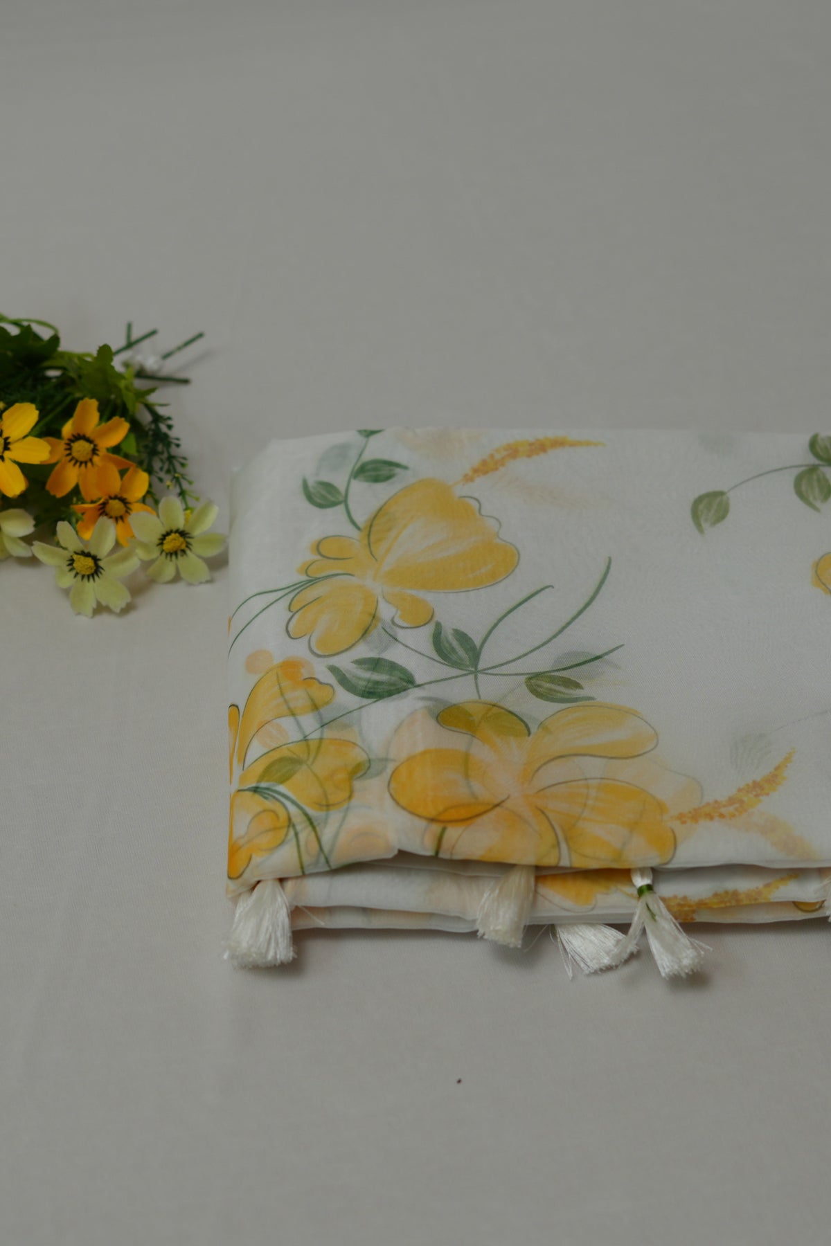 FLORAL ORGANZA SAREE