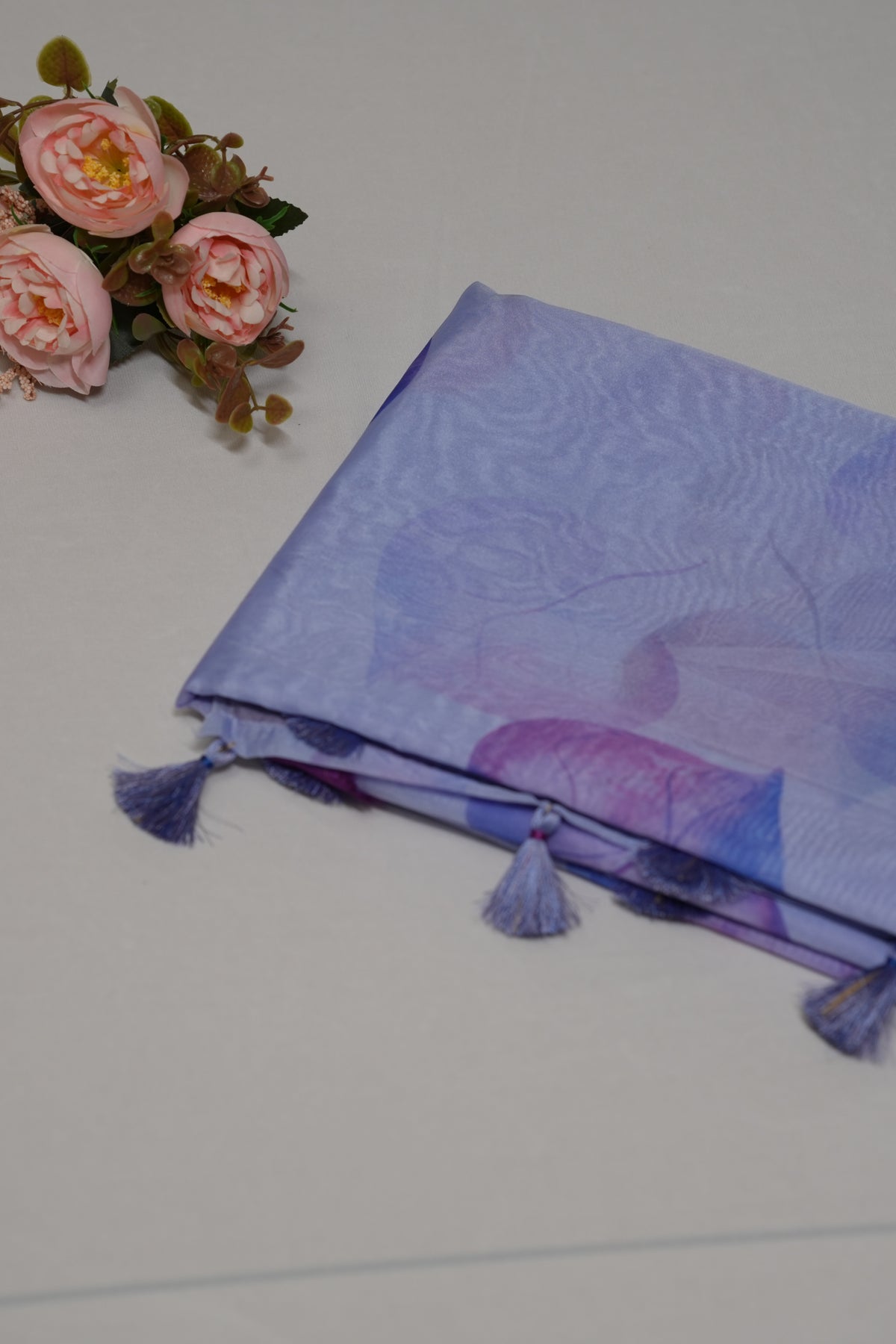 FLORAL ORGANZA SAREE
