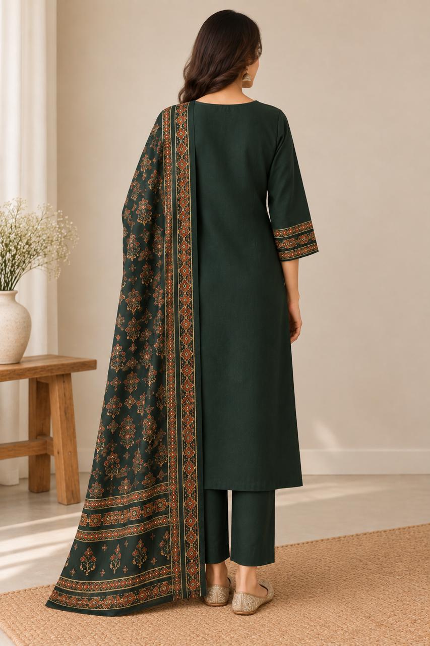 AJRAKH ARTISAN COTTON SUIT SET