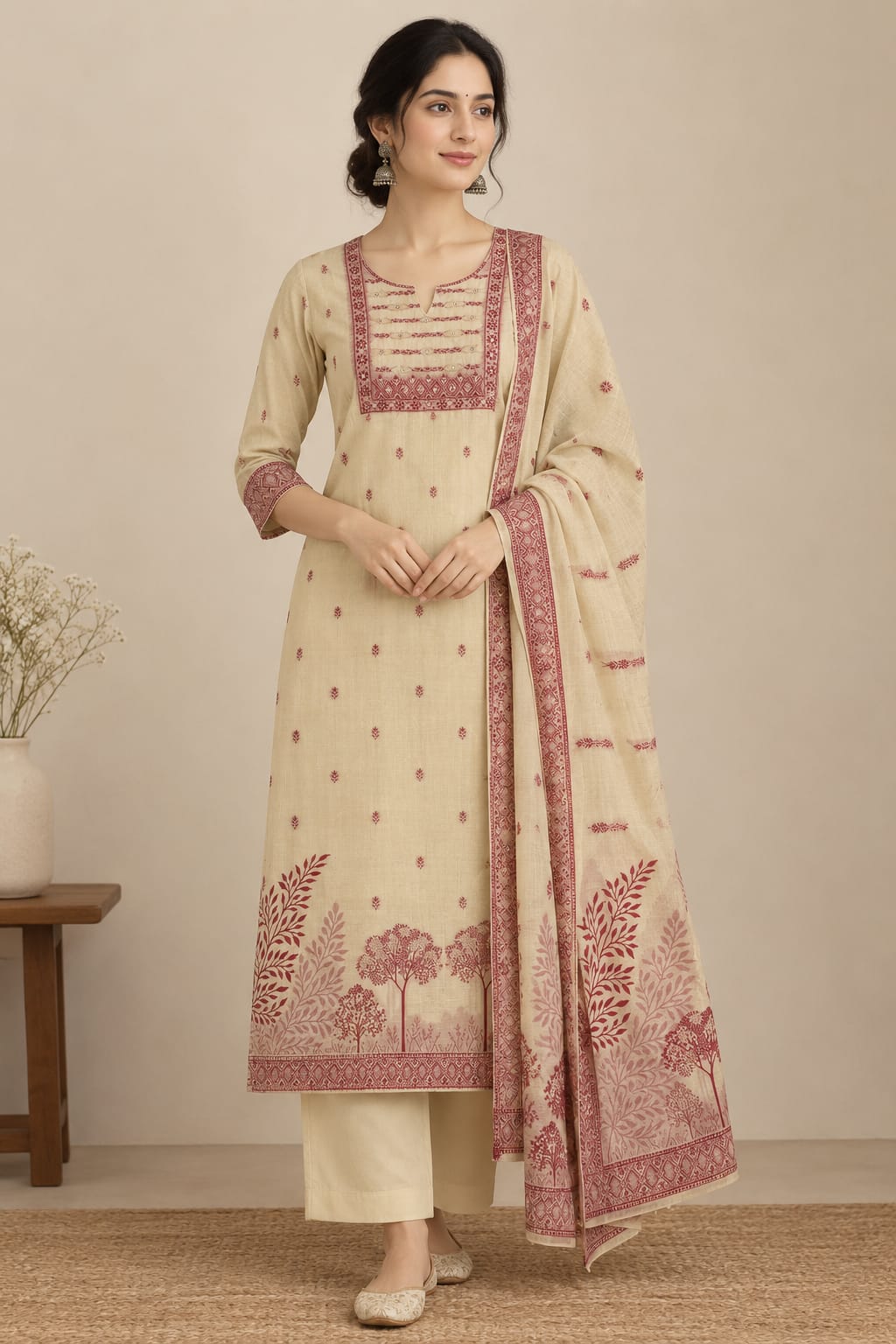 JAMDANI HERITAGE BOTANICA SUIT