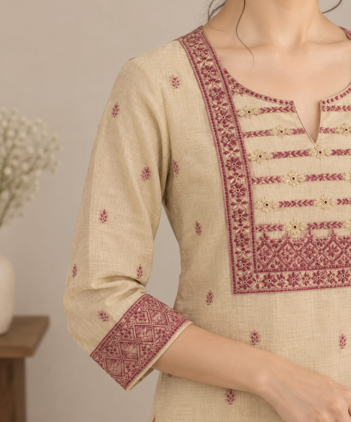 JAMDANI HERITAGE BOTANICA SUIT
