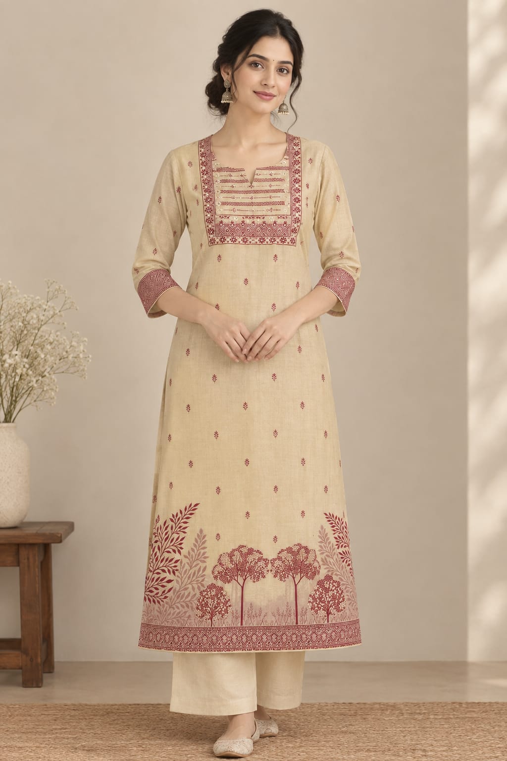 JAMDANI HERITAGE BOTANICA SUIT