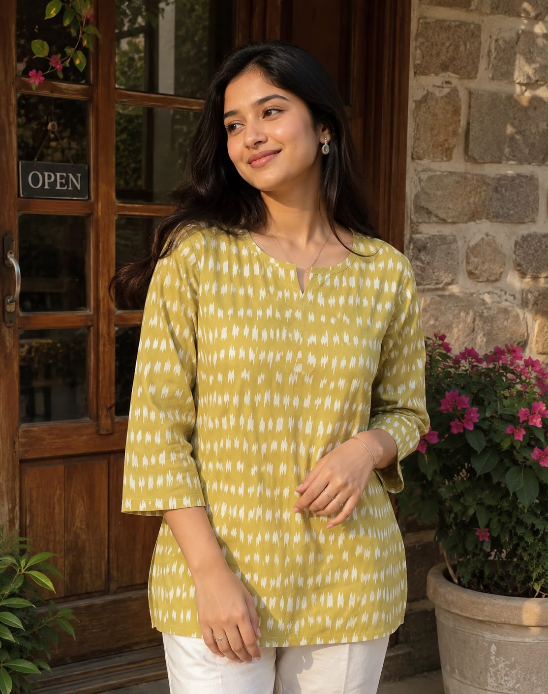 IKAT MUSE COTTON TUNIC
