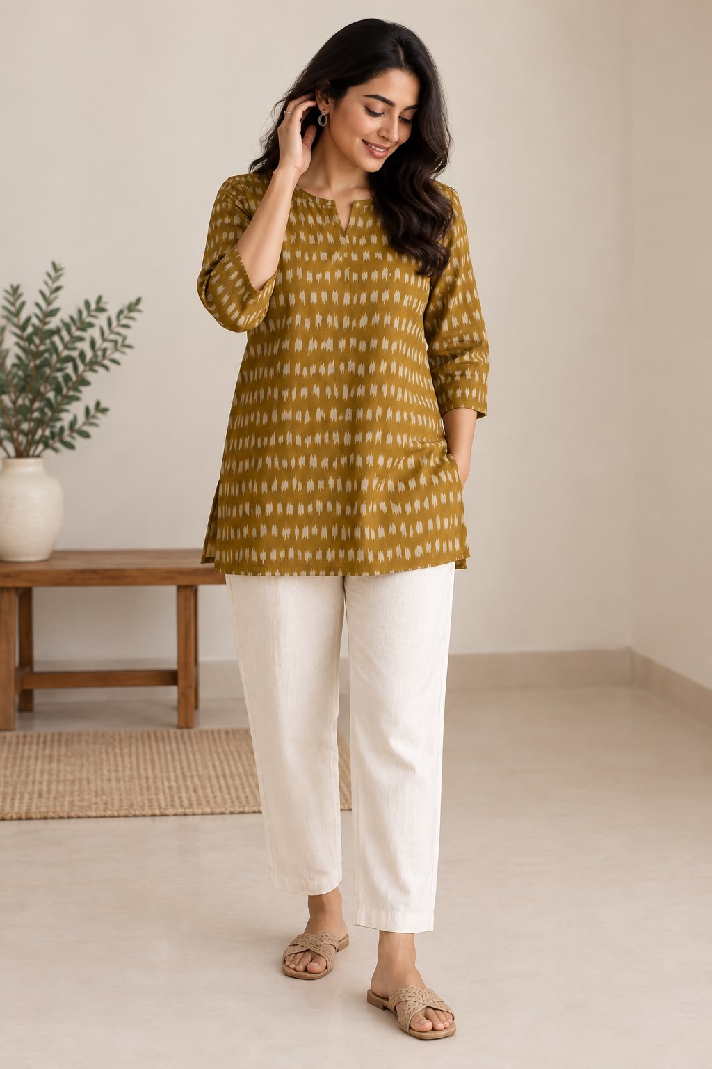 IKAT MUSE COTTON TUNIC