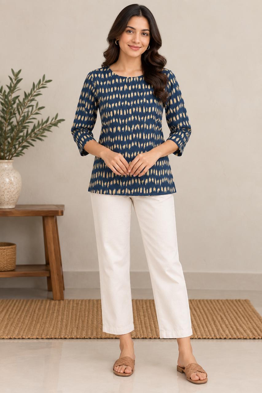 IKAT MUSE COTTON TUNIC